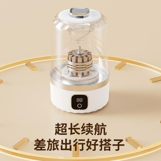 【健康分洗 私物护理专家】迷你充电洗衣机 内衣裤旅行便携式小型袜子洗衣机电动  内衣内裤专用 商品图3