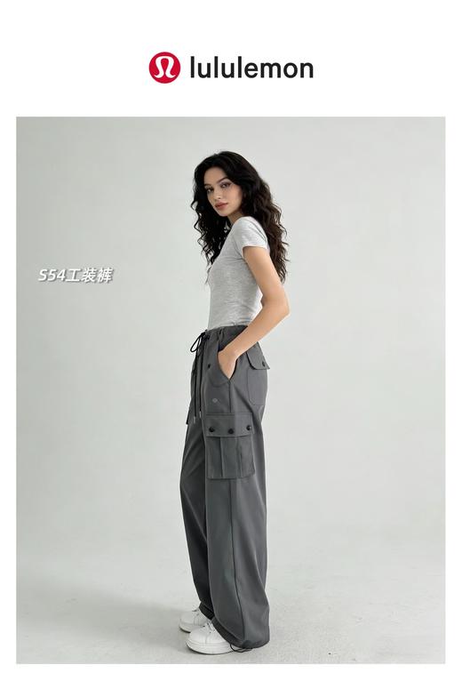 F032050春夏新款时尚简洁百搭防晒速干工装宽松版型长裤 商品图14