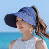 【轻薄透气！大面积防晒】MEETSUNNY韩版时尚超大檐遮阳夏季户外活动防紫外线防晒帽护额帽。xa 商品缩略图1