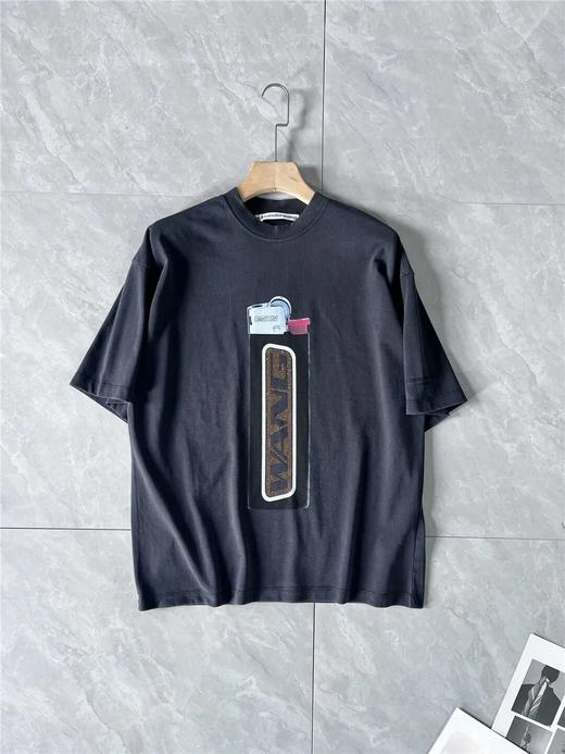 AW打火机烫钻短袖T恤 商品图3