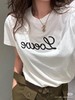 高级~LO*WE | 罗&威26SS早春草写手工刺绣锁链，超美刺绣正肩纯棉短袖T恤 商品缩略图0