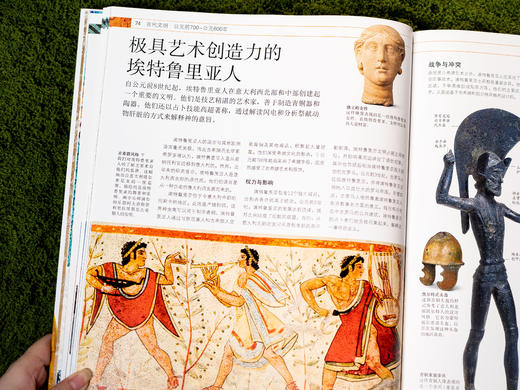 《DK：伟大的世界文明》典藏精装版|科普巨头DK出品，一口气看完2.2万年恢弘人类文明史，打通全球视野，1700+震撼实拍图，孩子认知、眼界多维提升 商品图7