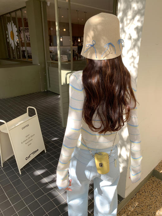 <曾小咸推荐>3.23现货秒杀 ！微信超特价！蓝白条纹针织衫 日常129.99 立减50 秒杀79.99！！ 商品图11