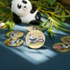 十二生肖熊猫纪念章 国画大师刘中创作  全套12枚带礼盒 商品缩略图5