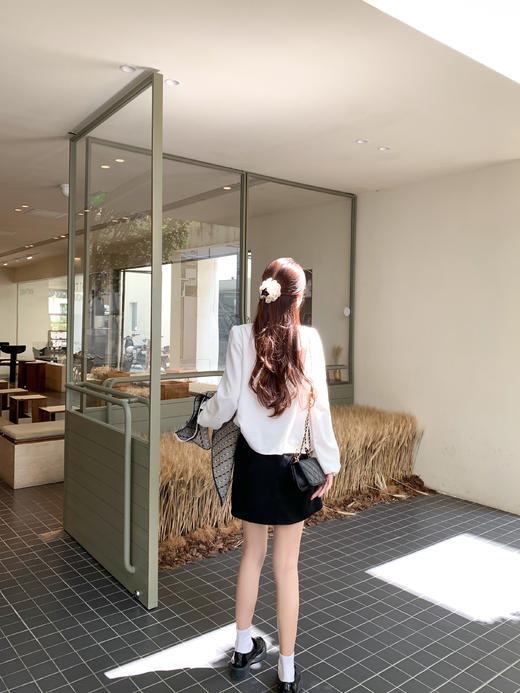 <曾小咸推荐>3.23现货秒杀 ！微信超特价！法式泡泡袖衬衫 日常179.99 立减100 秒杀79.99！！色织小香马甲秒杀69.99！ 商品图10