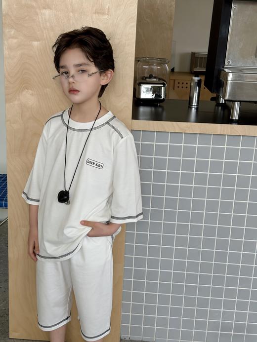 【💡宝妈闭眼囤！39.9/套】80-160码全覆盖！这款儿童莫代尔家居服软到犯规！男童女童七分袖空调服套装聚★为爱严选 商品图7