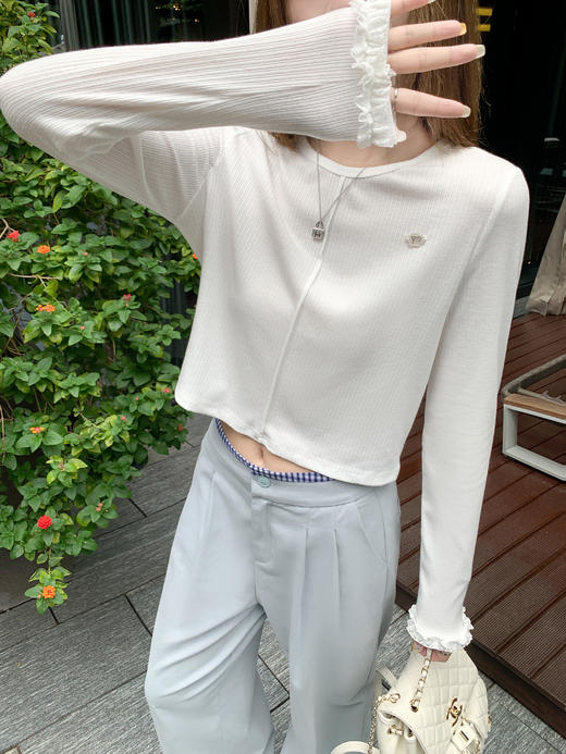 <曾小咸推荐>3.23现货秒杀 ！微信超特价！韩系简约长袖T恤 日常119.99 立减60 秒杀59.99！！ 商品图12