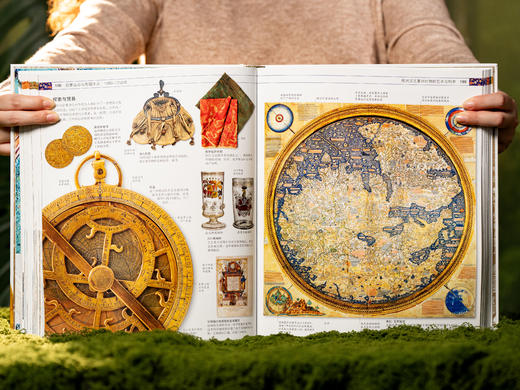 《DK：伟大的世界文明》典藏精装版|科普巨头DK出品，一口气看完2.2万年恢弘人类文明史，打通全球视野，1700+震撼实拍图，孩子认知、眼界多维提升 商品图2