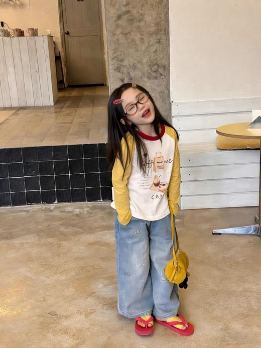 【✨ 宝妈们必入39.9/2件起】韩系儿童短袖萌娃插肩长袖 T 恤｜40 支精梳紧密纺纯棉高定面料软到心坎里聚★为爱严选 商品图4