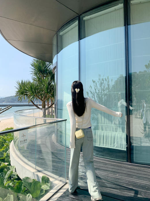 <曾小咸推荐>3.23现货秒杀 ！微信超特价！蝴蝶结花边短款T恤 日常139.99 立减80 秒杀59.99！！ 商品图7