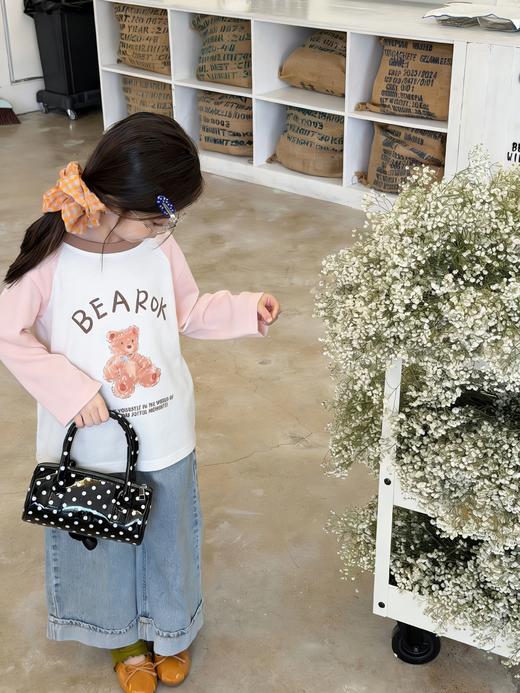 【✨ 宝妈们必入39.9/2件起】韩系儿童短袖萌娃插肩长袖 T 恤｜40 支精梳紧密纺纯棉高定面料软到心坎里聚★为爱严选 商品图1