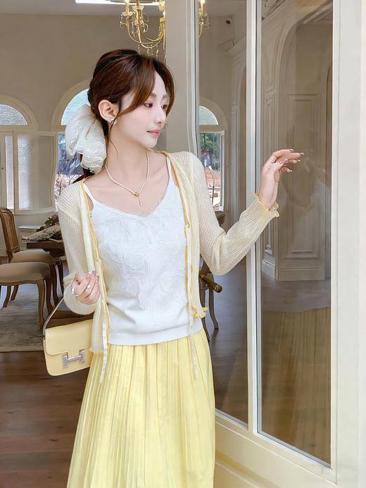 张心子【轻氧夏日】春夏防晒减龄针织开衫 U2603033 商品图1