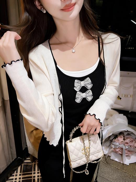 张心子【轻氧夏日】春夏防晒减龄针织开衫 U2603033 商品图14