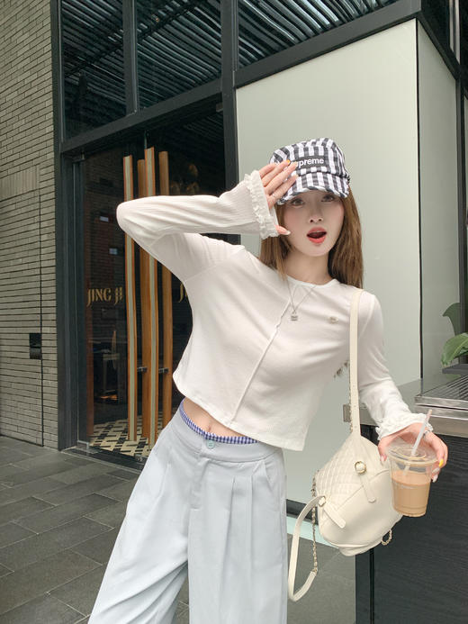 <曾小咸推荐>3.23现货秒杀 ！微信超特价！韩系简约长袖T恤 日常119.99 立减60 秒杀59.99！！ 商品图14