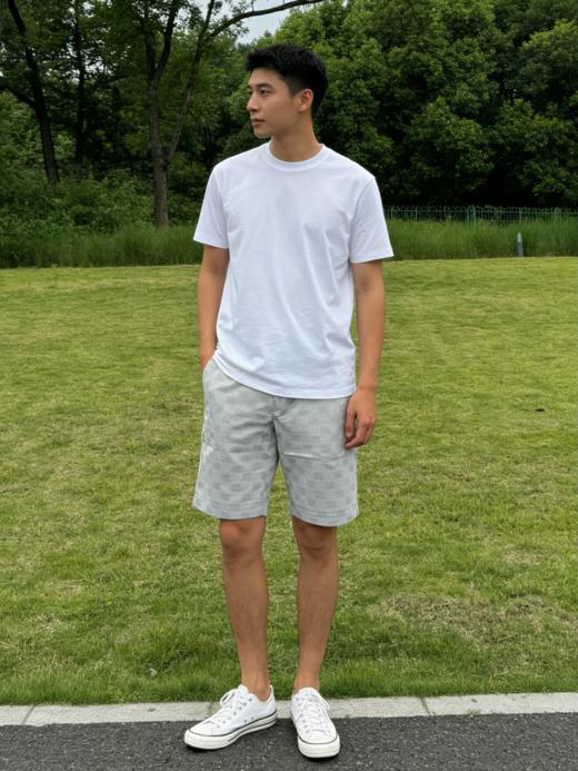 佐丹奴男装26年新款凉感卡其短裤冰冰裤01106201 商品图1