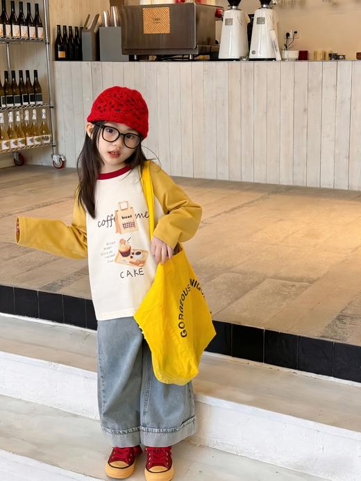 【✨ 宝妈们必入39.9/2件起】韩系儿童短袖萌娃插肩长袖 T 恤｜40 支精梳紧密纺纯棉高定面料软到心坎里聚★为爱严选 商品图8