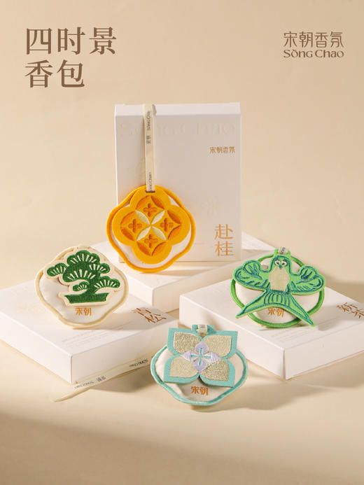 【品牌直发✈】新春礼遇🧧 | 宋朝·挂式香包——以如愿为安，一切从欢❤捕捉四季之灵，融香于景，感受四时节律之美~ 商品图3