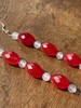 红玛瑙菱格面橄榄珠首饰三件套组，顺丰包邮 商品缩略图5