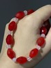 红玛瑙菱格面橄榄珠首饰三件套组，顺丰包邮 商品缩略图7