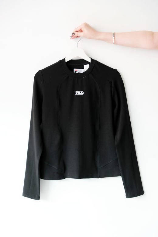 高尔夫文化衫，胸口小标工艺。侧边塑形瑜伽跑步圆领长袖E032166 商品图10