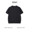 SDSA男装2026新款高贵轻奢老钱风撞色翻领短袖tT恤百搭时尚上衣 商品缩略图4