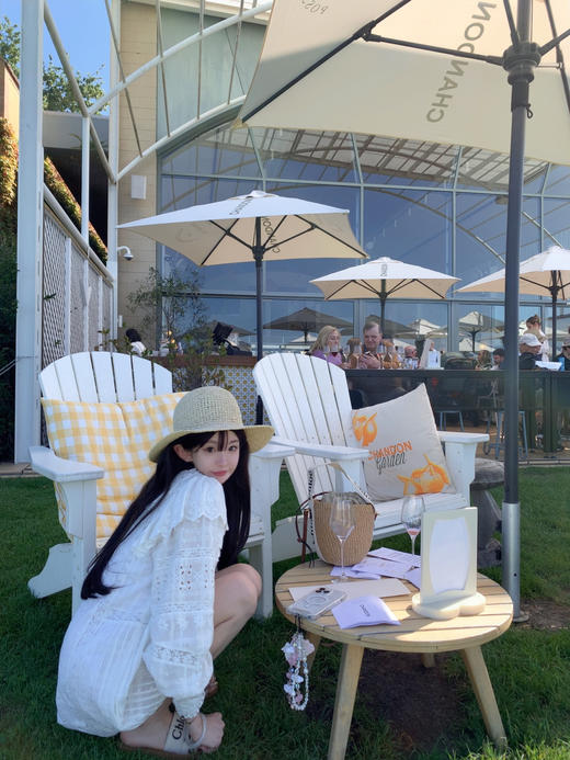 金蘑菇菇 Conte d’ete 凯瑟琳的衣橱 / 100棉 夏日氛围感小白裙 商品图12