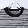 SDSA男装2026新款轻奢韩版撞色细条纹圆领短袖T恤百搭宽松上衣 商品缩略图1