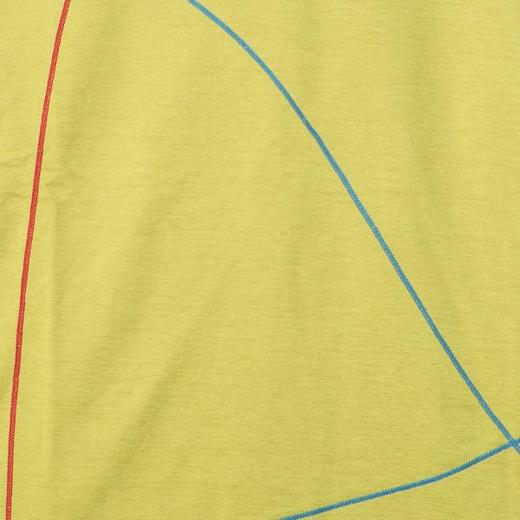 SDSA男装2026新款高贵轻奢韩版简约撞色缝线圆领长袖T恤百搭宽松 商品图2