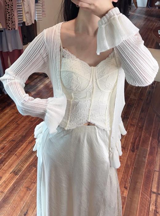 PIANAI冷小姐#  自带胸垫蕾丝美背吊带 商品图6