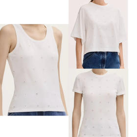 CH-T 26P 打孔绣背心/T恤