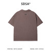 SDSA男装2026新款高贵轻奢潮牌简约假两件半拉链翻领短袖T恤百搭 商品缩略图4