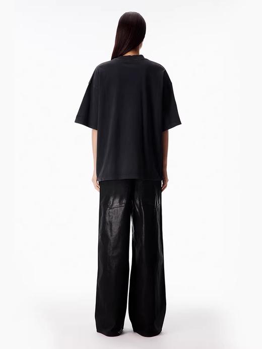 闪钻闪钻，烫金高锭大主tee。摩登氛围感圆领情侣短袖t恤E032188 商品图9