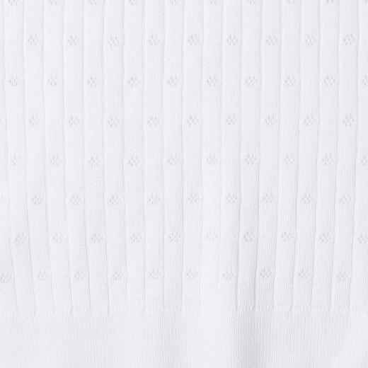 M190SDSA男装2026新款高贵轻奢简约波浪板竖纹翻领针织短袖T恤百搭潮 商品图4