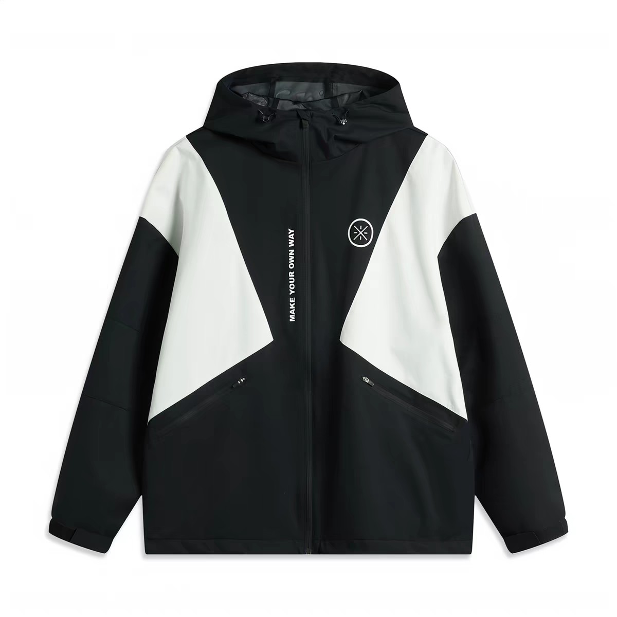 MJ｜李宁韦德系列男子潮流运动风衣防泼水时尚百搭外套AFDV027