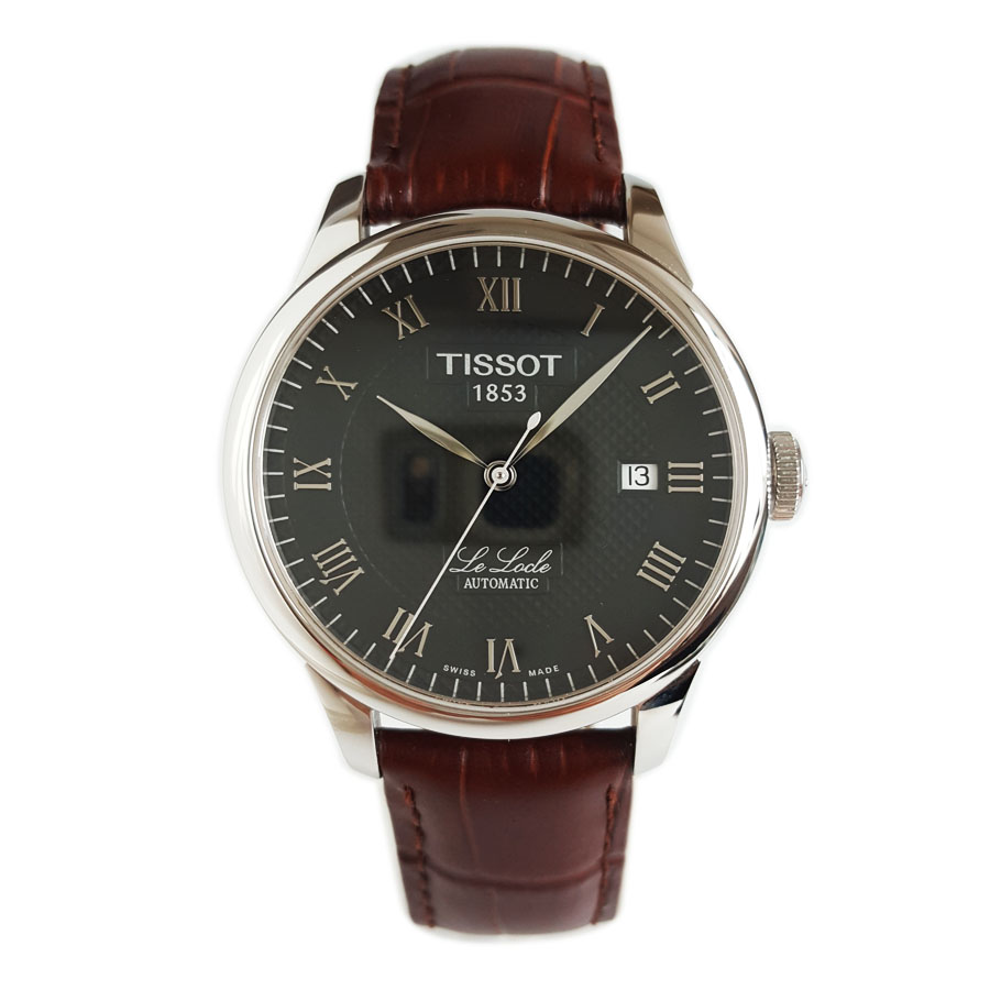 【95新】TISSOT 天梭T41.1.423.53自动机械机芯日期显示39MM（男款）力洛克系列精钢260226NJS12