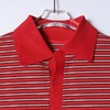 SDSA男装2026新款高贵轻奢潮牌撞色条纹翻领短袖T恤百搭简约上衣 商品缩略图1