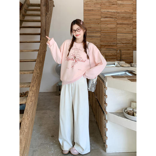 <曾小咸推荐>3.24现货秒杀 ！微信超特价！韩系印花卫衣 日常179.99 立减100 秒杀79.99！！ 商品图4