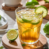 神探伍伍柠檬液无添加蔗糖浓缩柠檬水茶水果汁冲泡冲饮品210ml一盒14小包 商品缩略图5