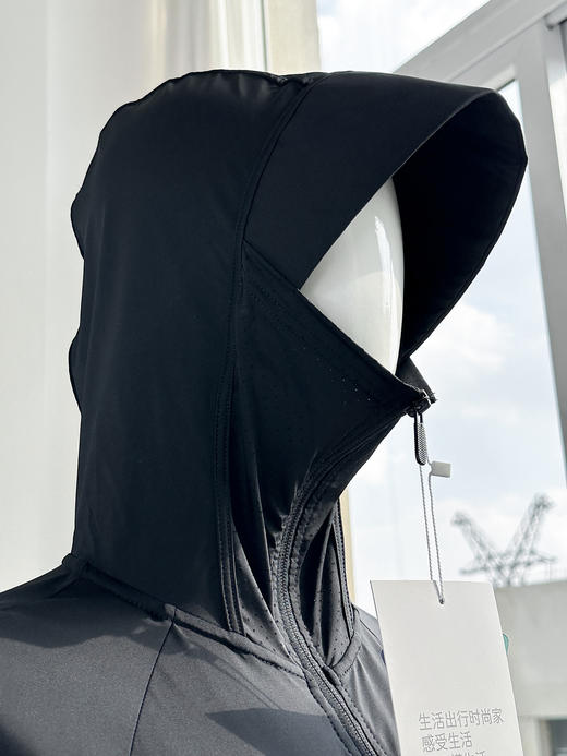 官网1290！头面颈手全包围~C家抽身轻薄透气防晒衣UPF50+原纱防紫外线收腰大帽围护脸休闲外套女 商品图6