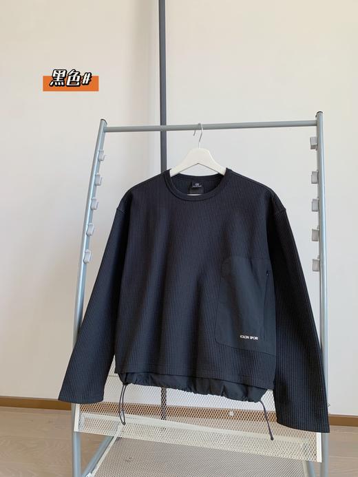 点此购买 可隆春秋季女士华夫格卫衣 xx 342860 商品图1