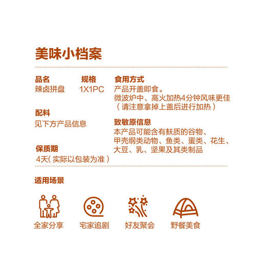MM 山姆 辣卤拼盘 1盒 商品图1