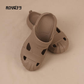 和诚行2026夏季新款踩屎感外穿户外沙滩休闲防滑耐磨包头男式休闲拖鞋0470216