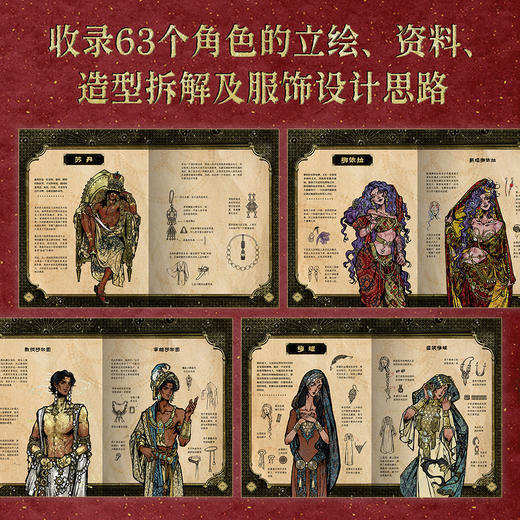 预售 苏丹的游戏艺术设定集（《苏丹的游戏》官方艺术设定集，超200页精美图文资料） 商品图2