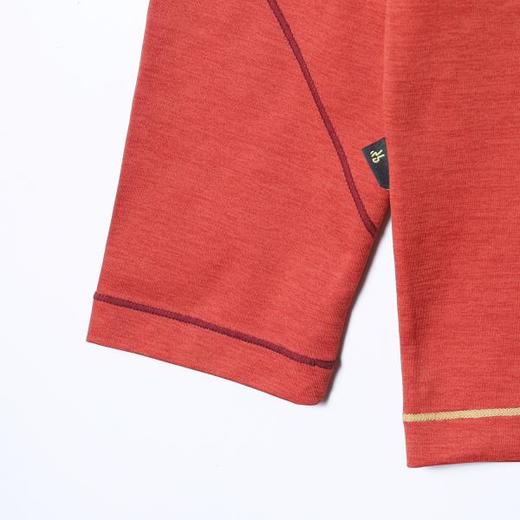 SDSA男装2026新款高贵轻奢潮牌撞色缝线设计圆领长袖T恤百搭休闲 商品图3