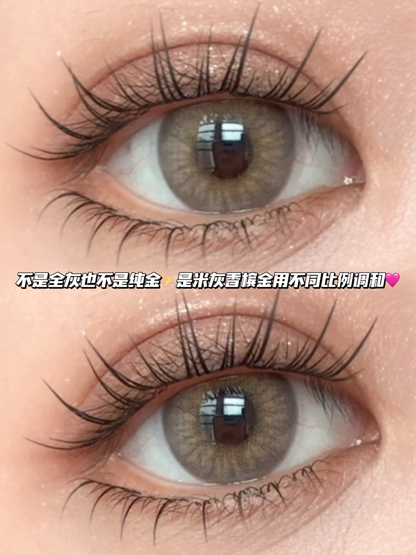 珍珠虹膜米灰·日抛六片装