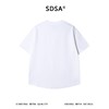 SDSA男装2026新款高贵轻奢韩系简约半按扣短袖T恤百搭宽松上衣 商品缩略图4