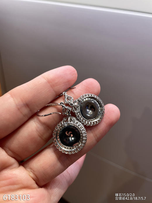 6183103，平安扣耳坠。具体价格微信咨询 商品图6