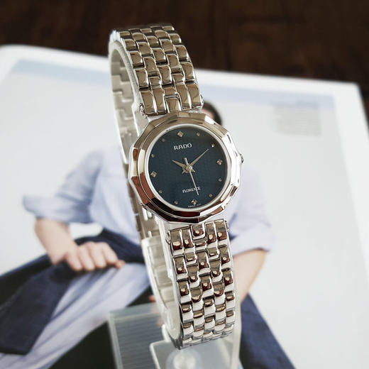 【95新】RADA 雷达R48739203石英机芯22.5MM（女款）佛罗伦萨系列精钢130326TJ02 商品图4