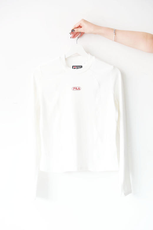 高尔夫文化衫，胸口小标工艺。侧边塑形瑜伽跑步圆领长袖E032166 商品图4