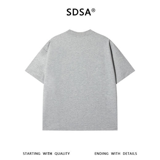 68520SDSA男装2026新款高贵轻奢潮牌抽象涂鸦设计圆领短袖T恤百搭时尚 商品图4